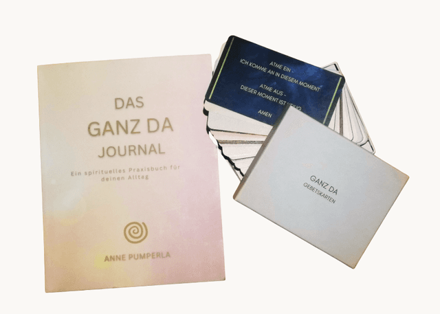 Ganz-Da-Paket: Journal und Kartenset